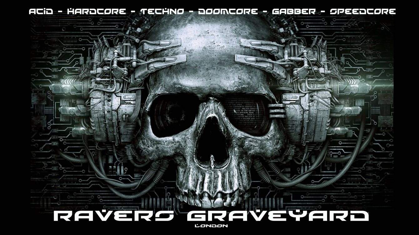 Ravers Graveyard - フライヤー表