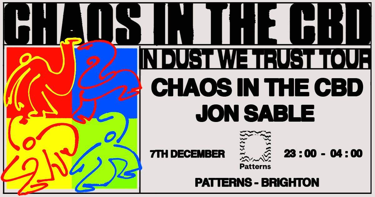 IDWT with Chaos In The CBD & Jon Sable - フライヤー表