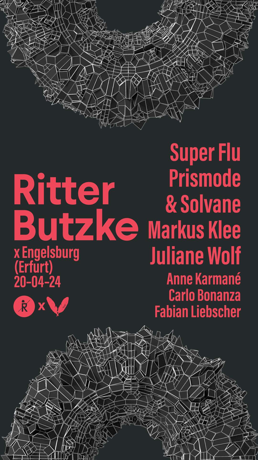 Ritter Butzke in Erfurt (Engelsburg) - フライヤー裏