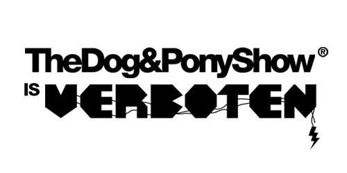 The Dog & Pony Show Is Verboten: Matthew Dear & Matt Tolfrey - Página frontal