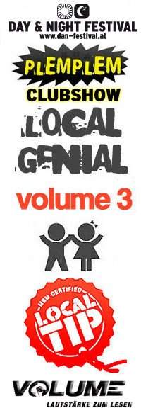 Plemplem presents Day&nights/local Genial (Volume 3) - フライヤー表