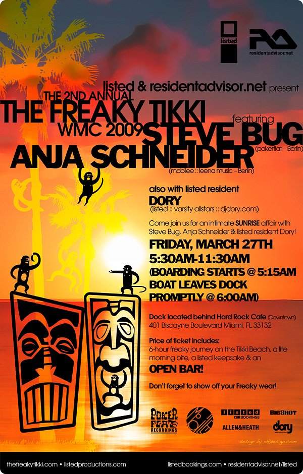 The Freaky Tikki featuring Steve Bug & Anja Schneider - Página frontal