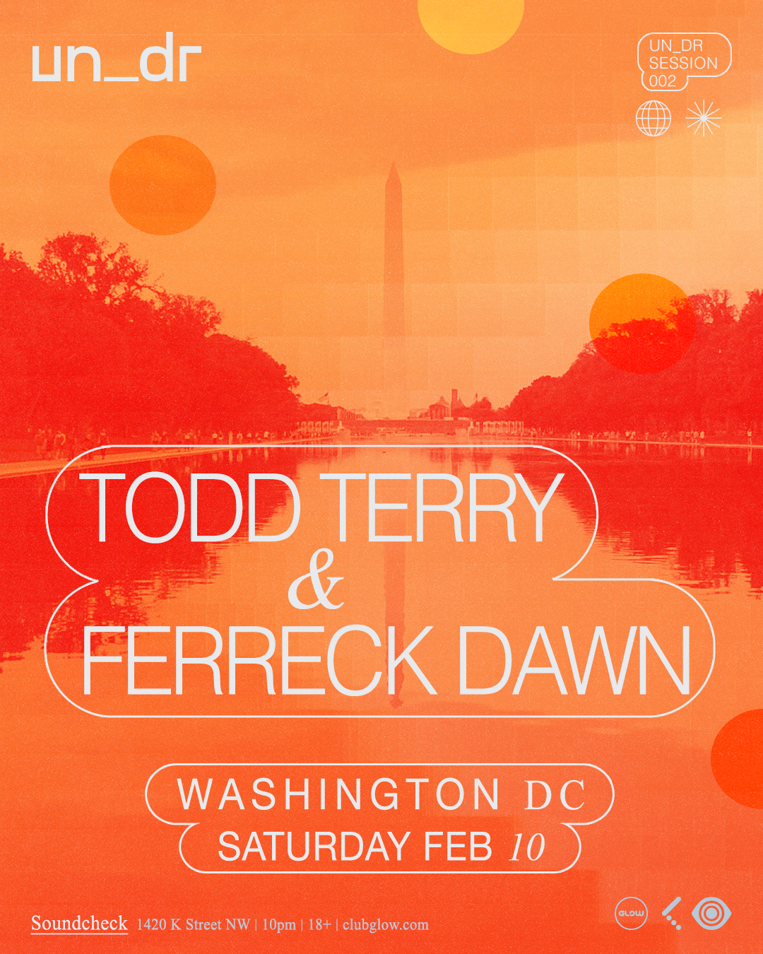 un_dr 002: Todd Terry + Ferreck Dawn - フライヤー表