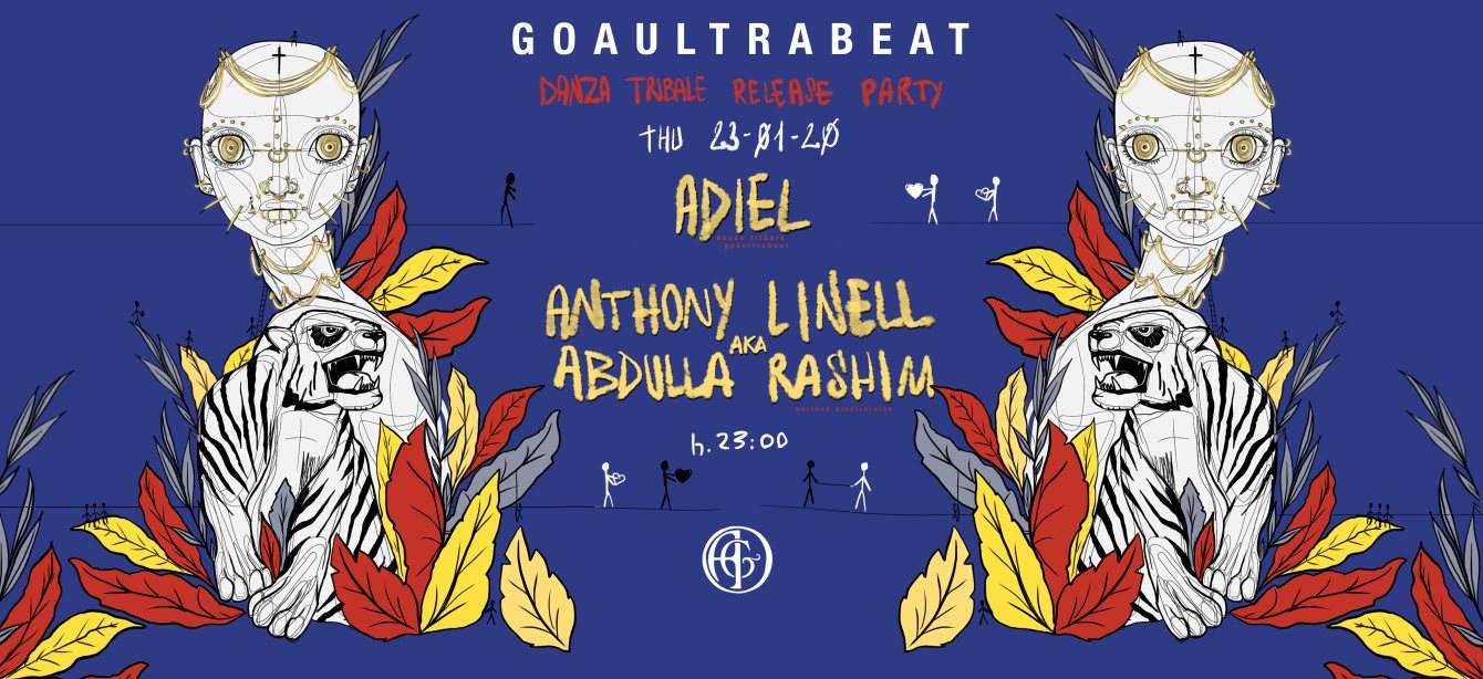 Goaultrabeat Pres. Danza Tribale Release Party - フライヤー表