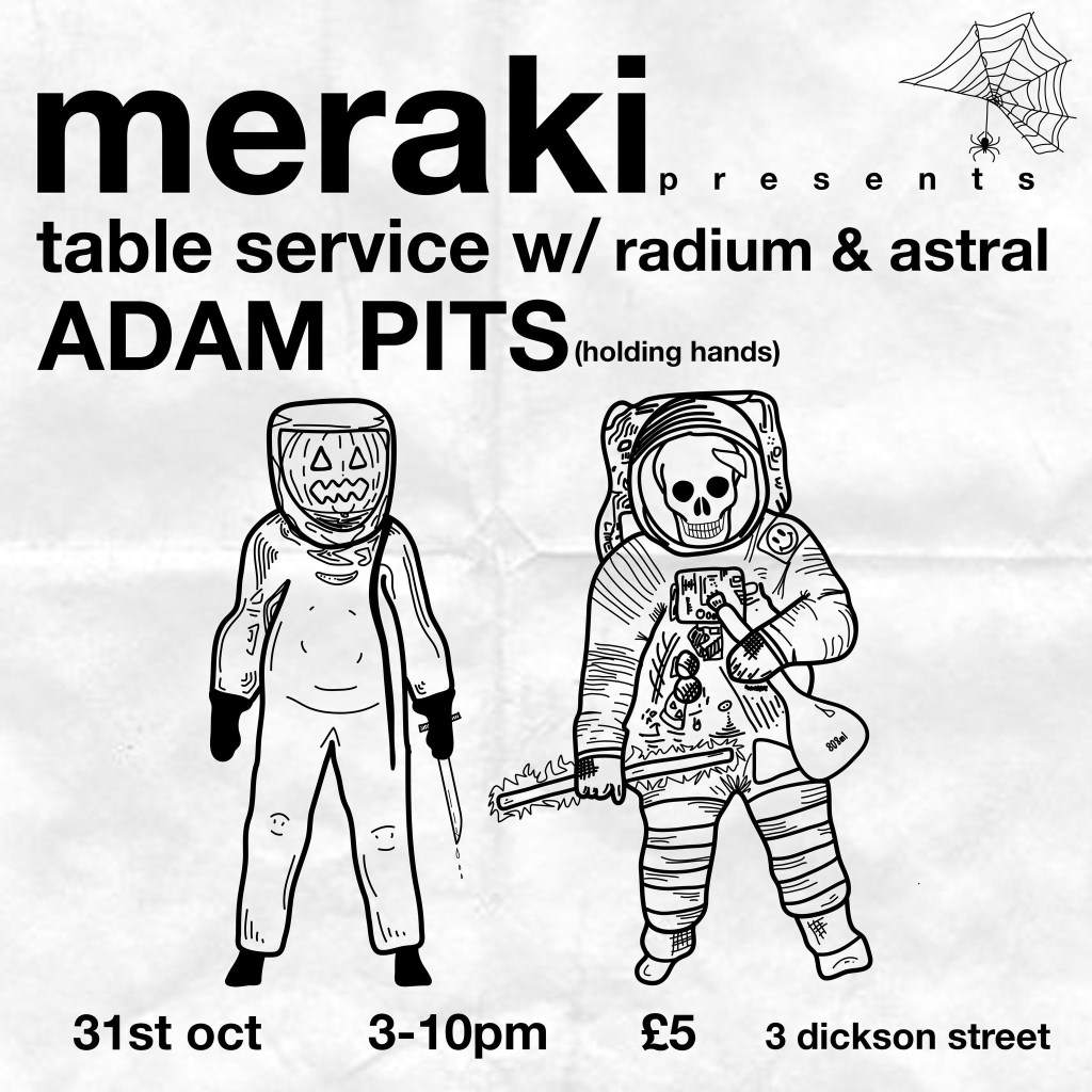 [POSTPONED] Table Service with Radium & Astral at Meraki, Liverpool