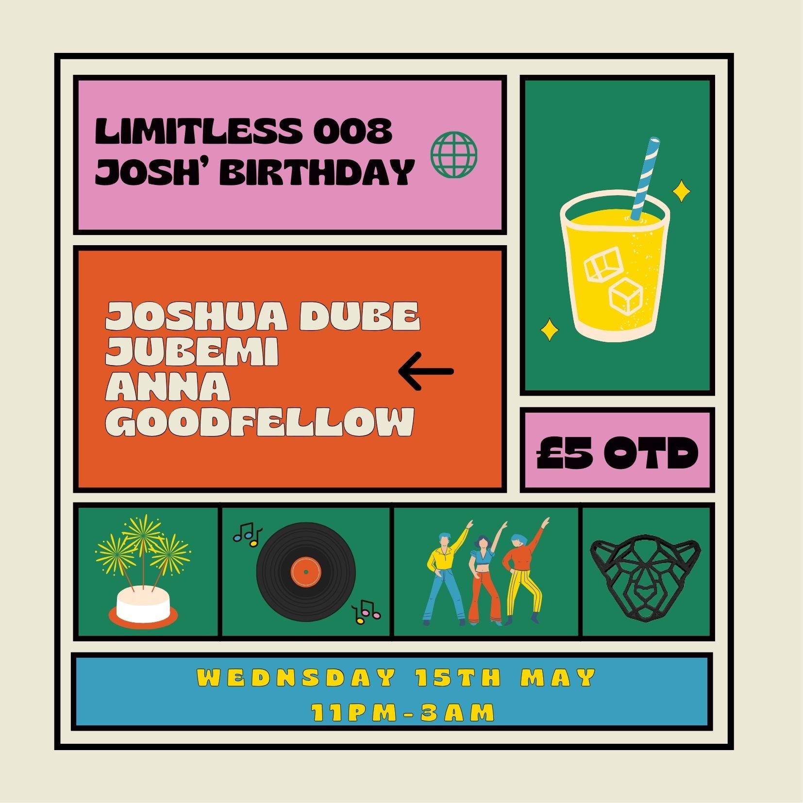 Limitless 008 - Josh's birthday - Página frontal