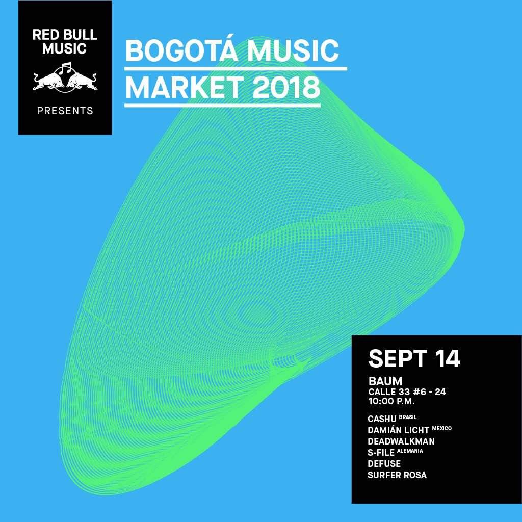 Bogota Music Market 2018 - フライヤー表