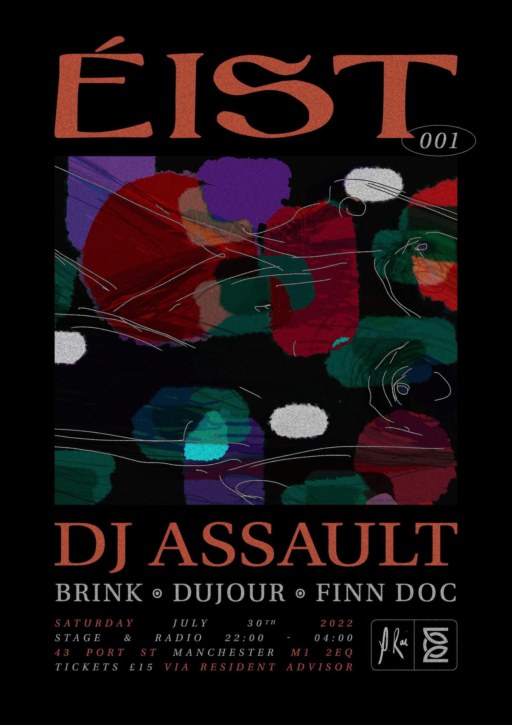 Éist: DJ Assault Brink Dujour Finn Doc at Stage and Radio, Manchester