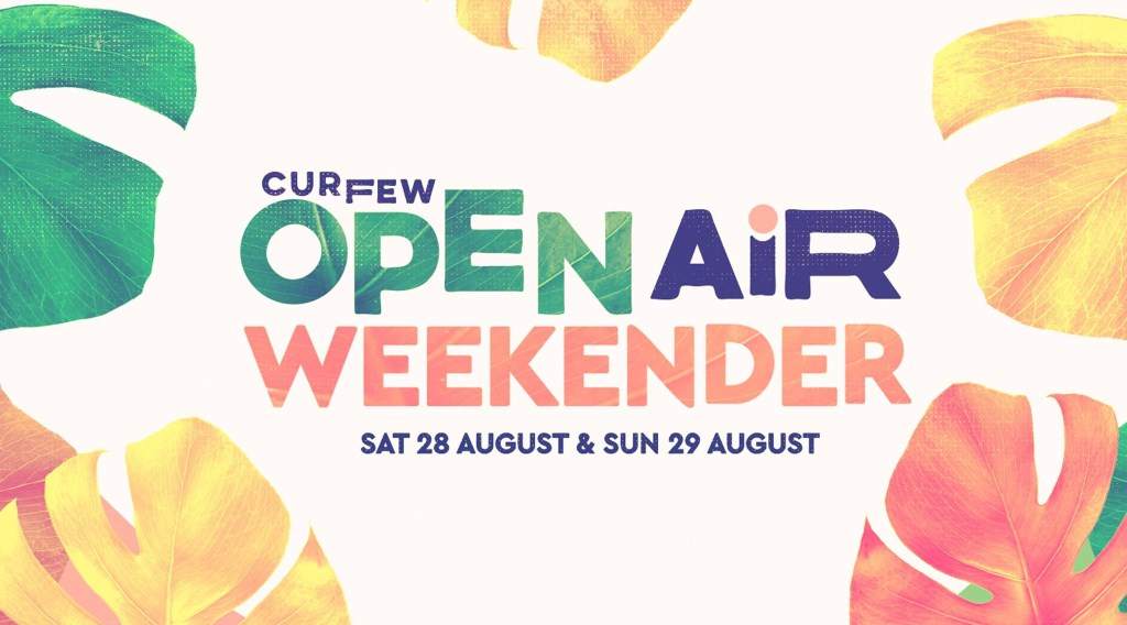 Curfew Open Air Weekender - フライヤー表