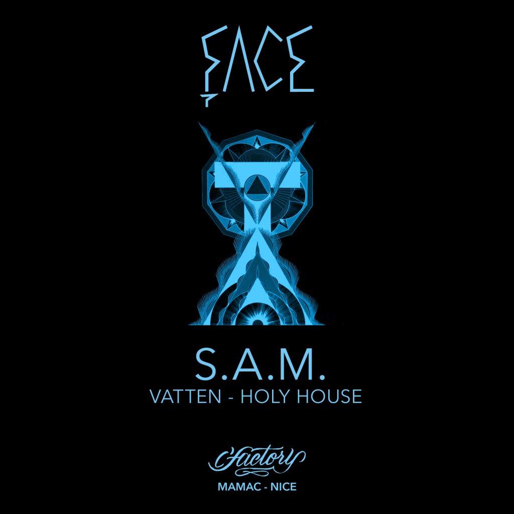 Face Invite S.A.M. , Vatten & Holy House - Página frontal