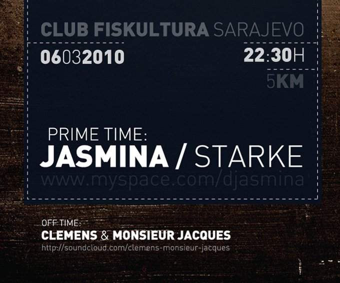 Jasmina, Clemens, Monsieur Jaques - Página frontal