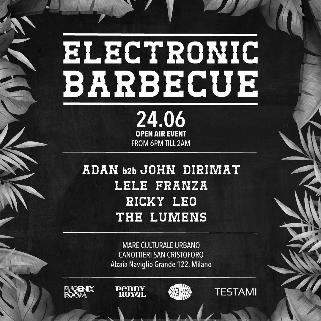 Electronic Barbecue Open Air 24.6 - フライヤー表