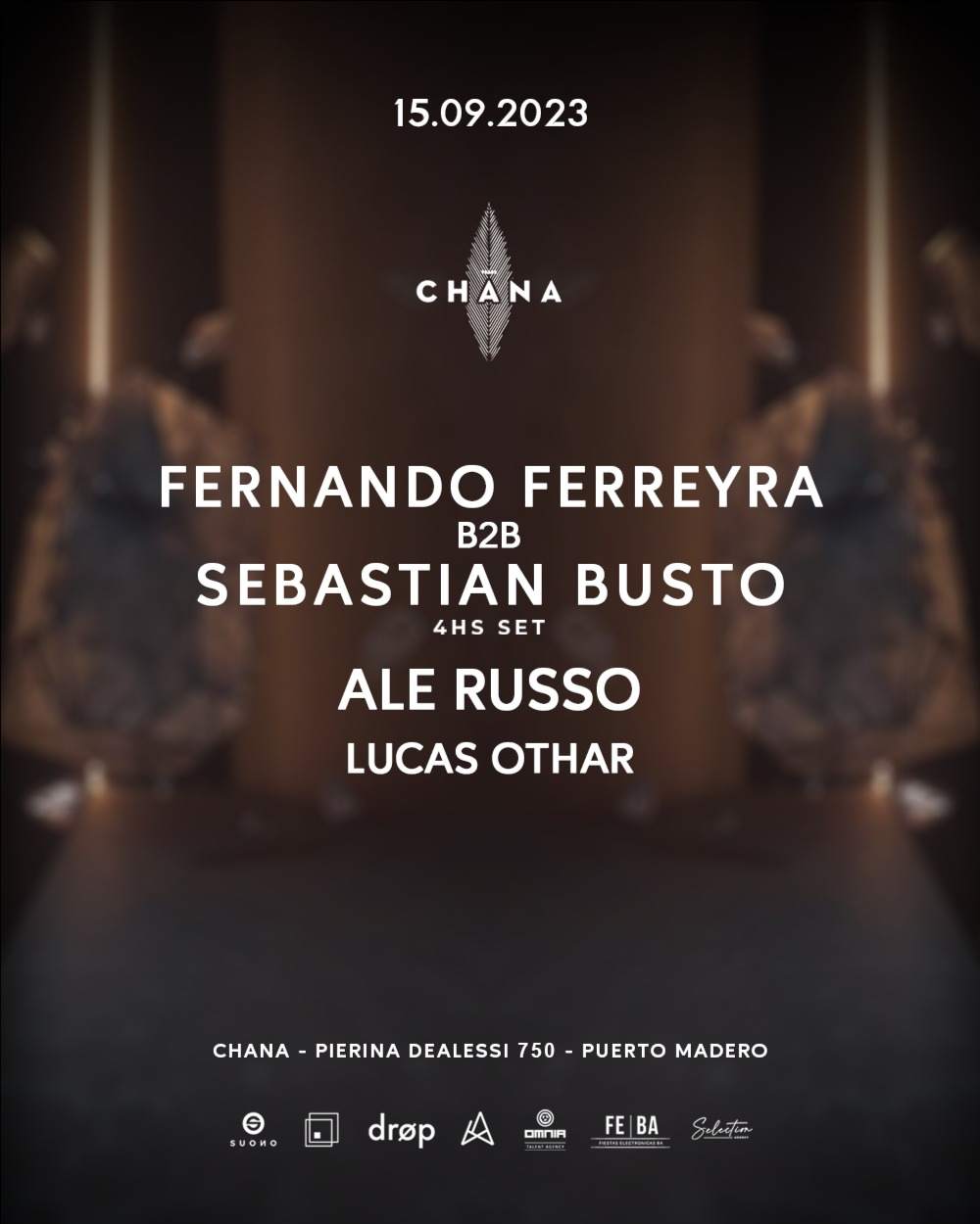 Fernando Ferreyra + Sebastian Busto + Ale Russo - CHANA, Puerto Madero - Página frontal