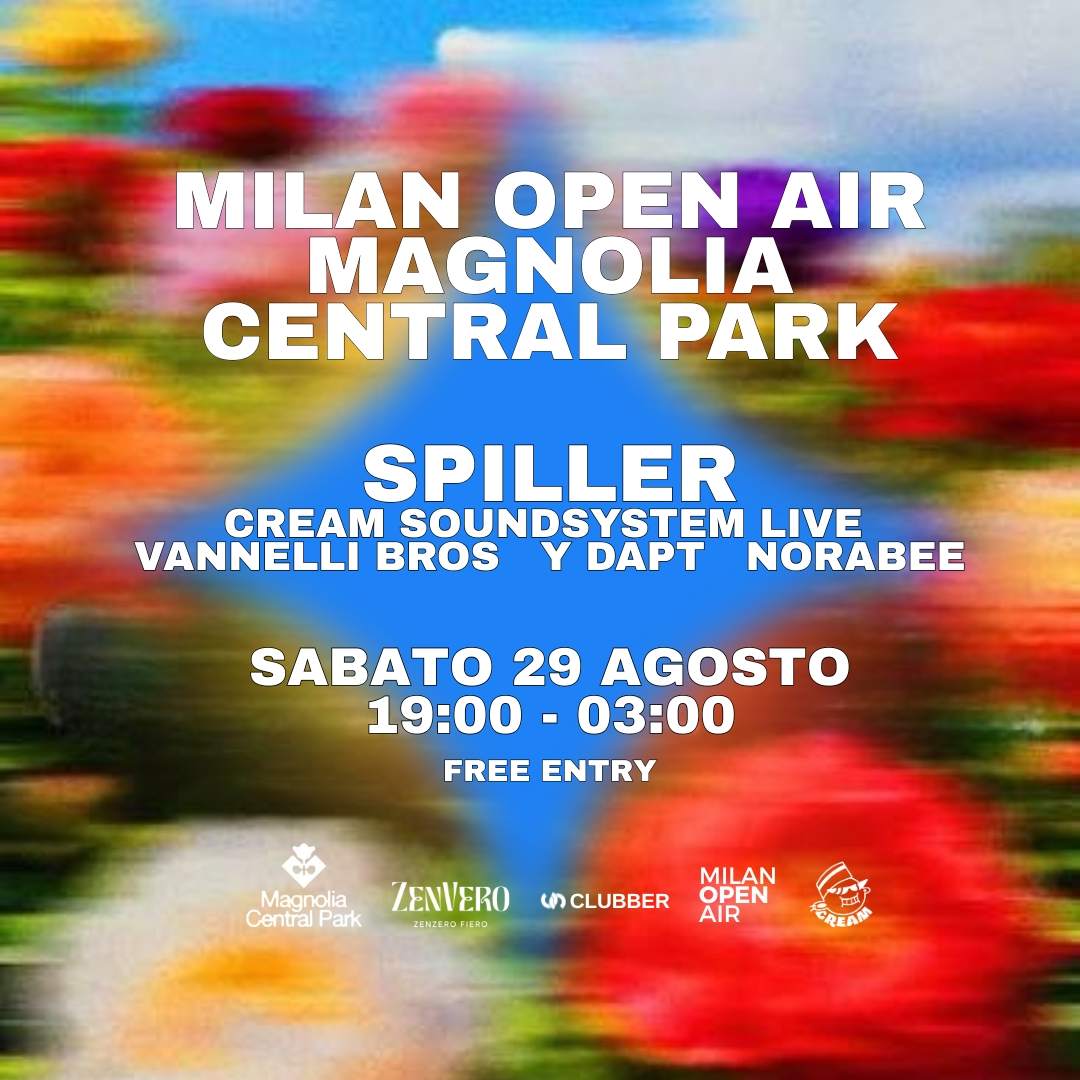 Milan Open Air al Magnolia Central Park with Dj Spiller