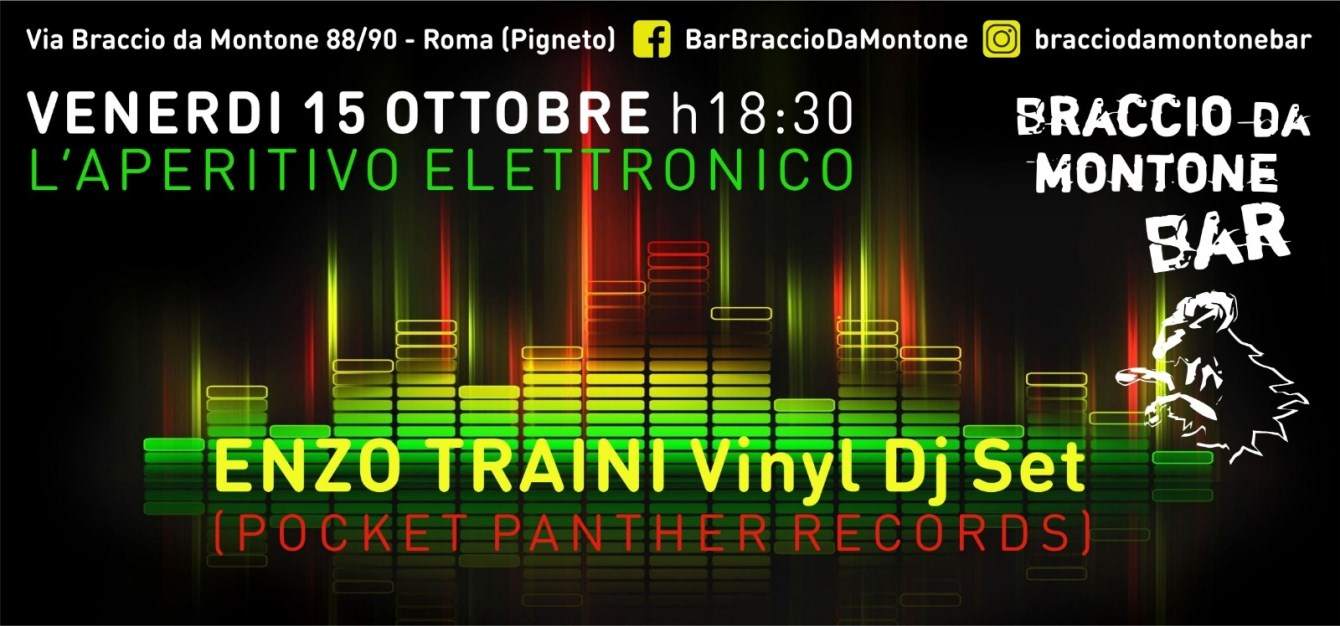 L'aperitivo Elettronico Enzo Traini Vinyl Dj Set - Página frontal
