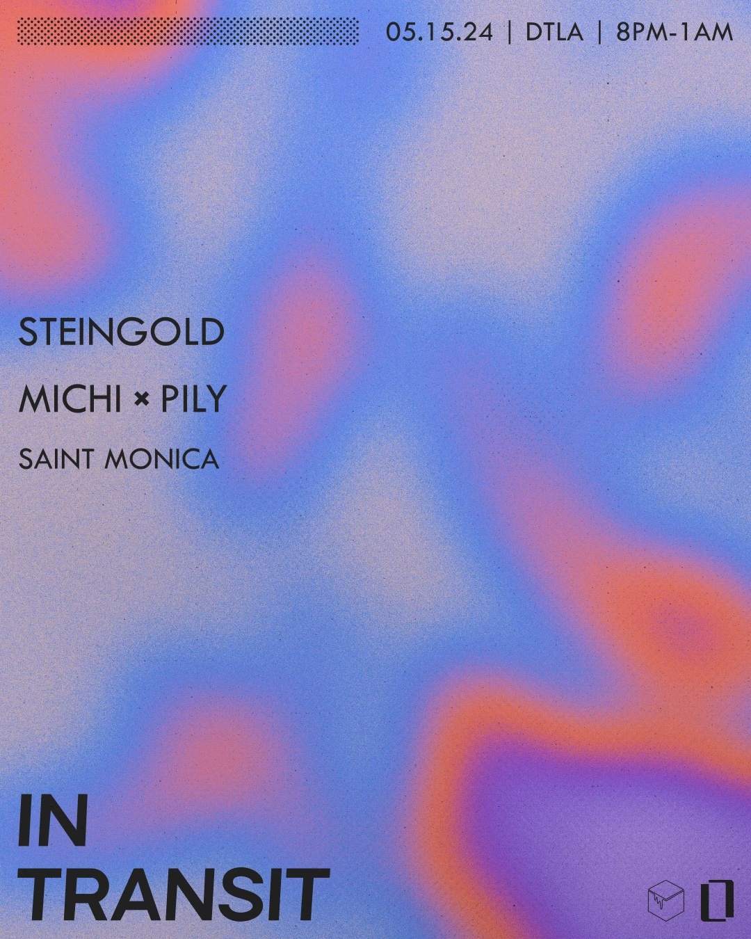 In Transit with Steingold, Michi b2b Pily - フライヤー表