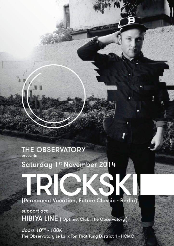 The Observatory presents Trickski - フライヤー表