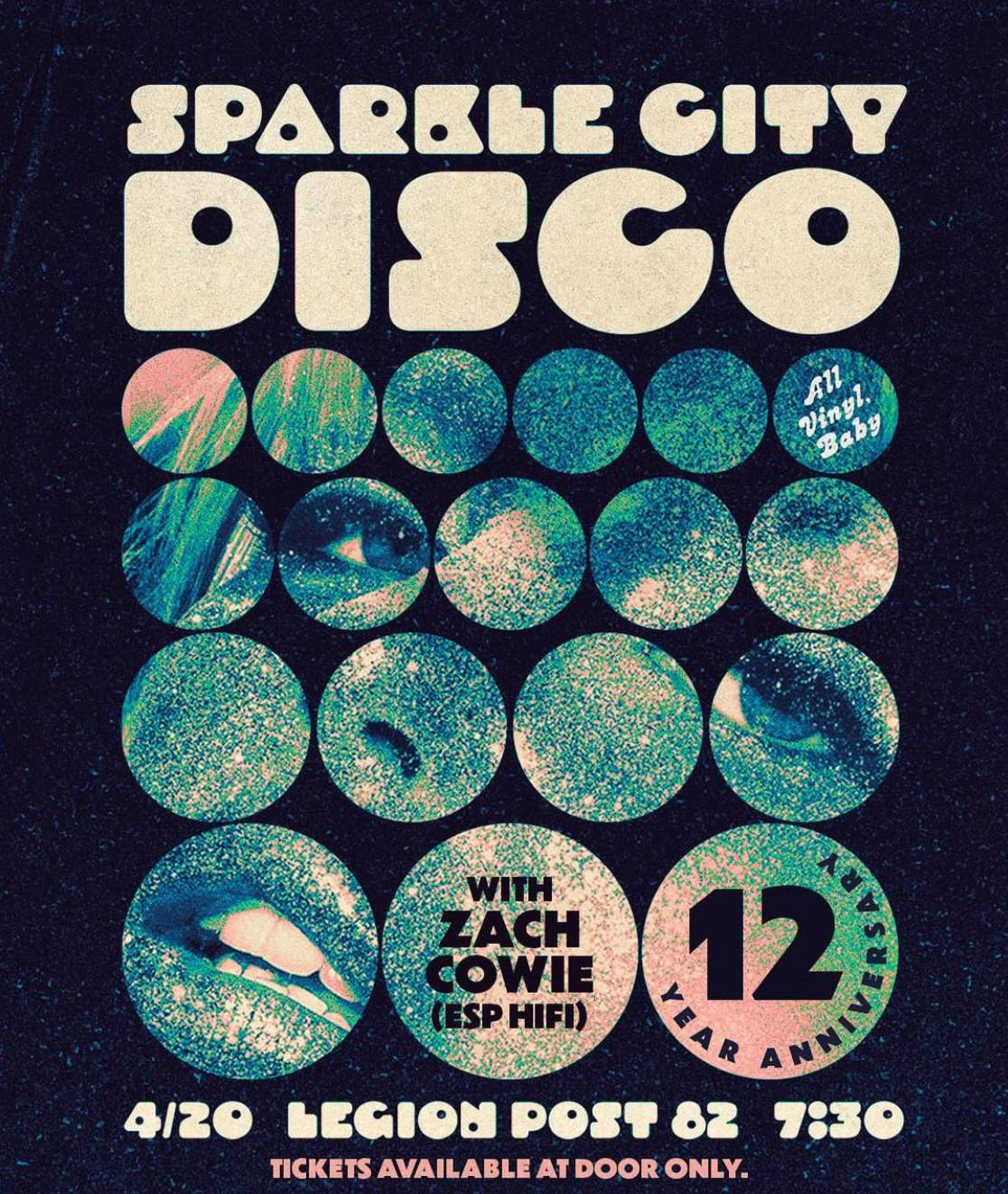 Sparkle City Disco 12 Year Anniversary - Página frontal