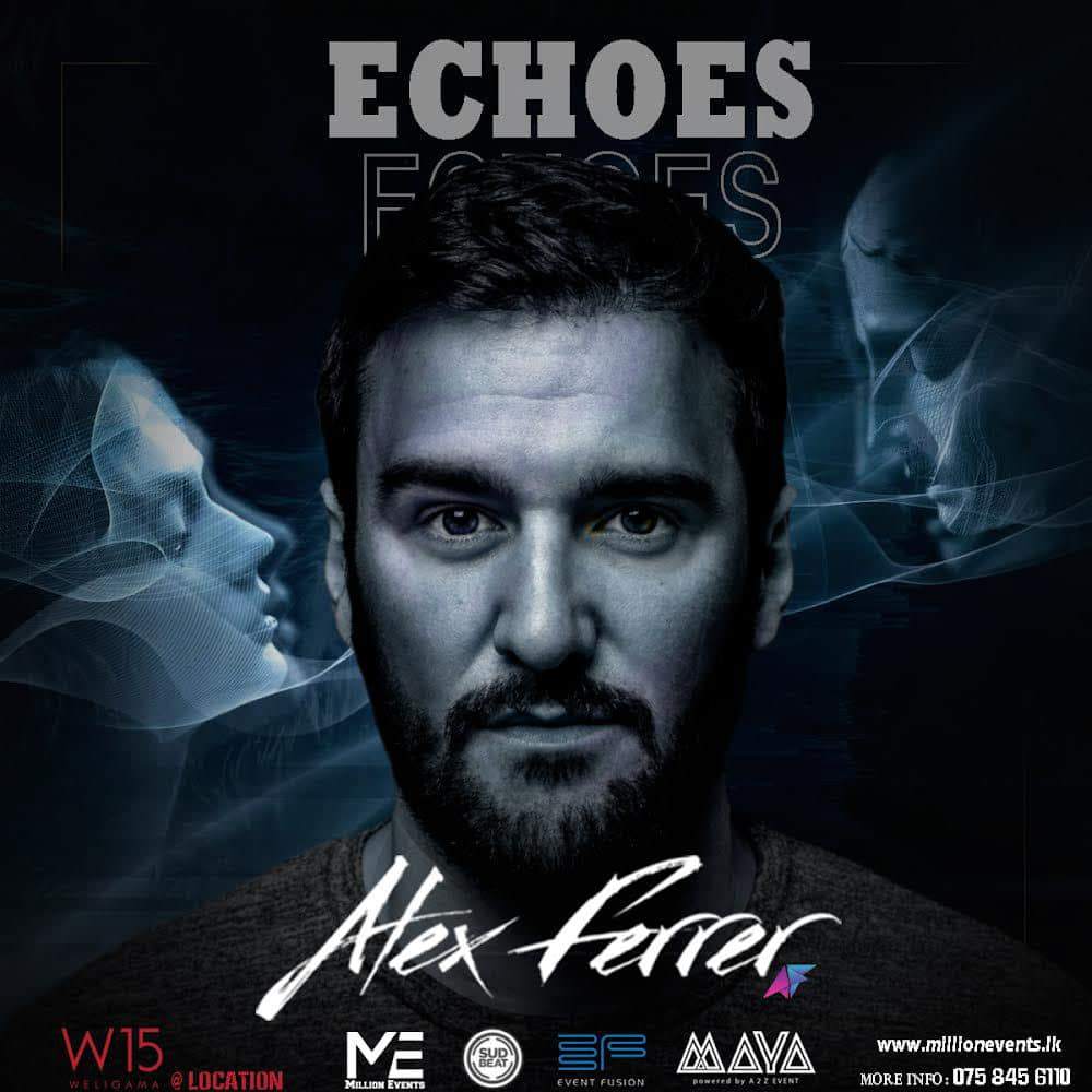Million Events presents ' ECHOES ' with Alex Ferrer - Página frontal
