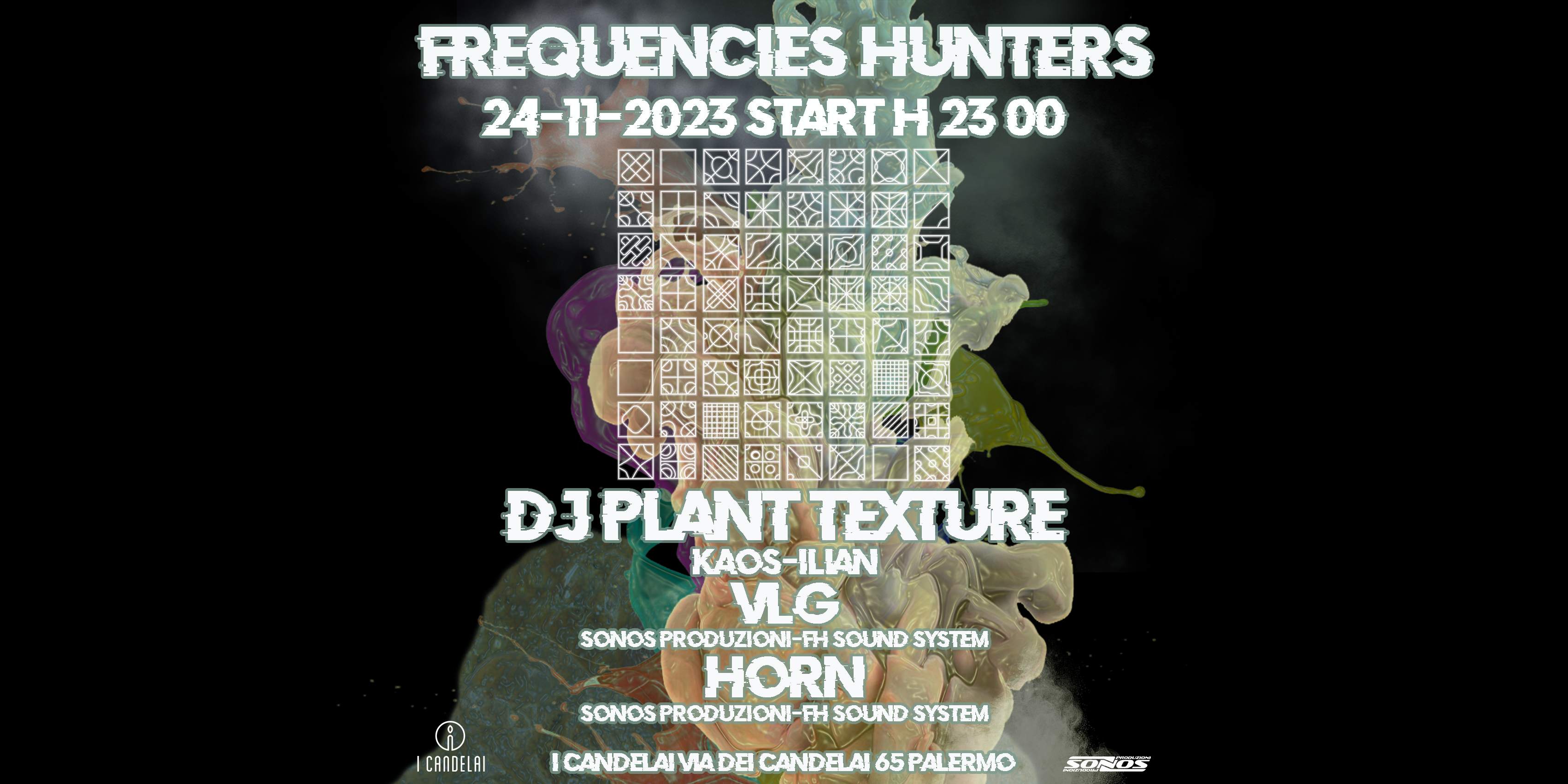 Frequencies Hunters - フライヤー表