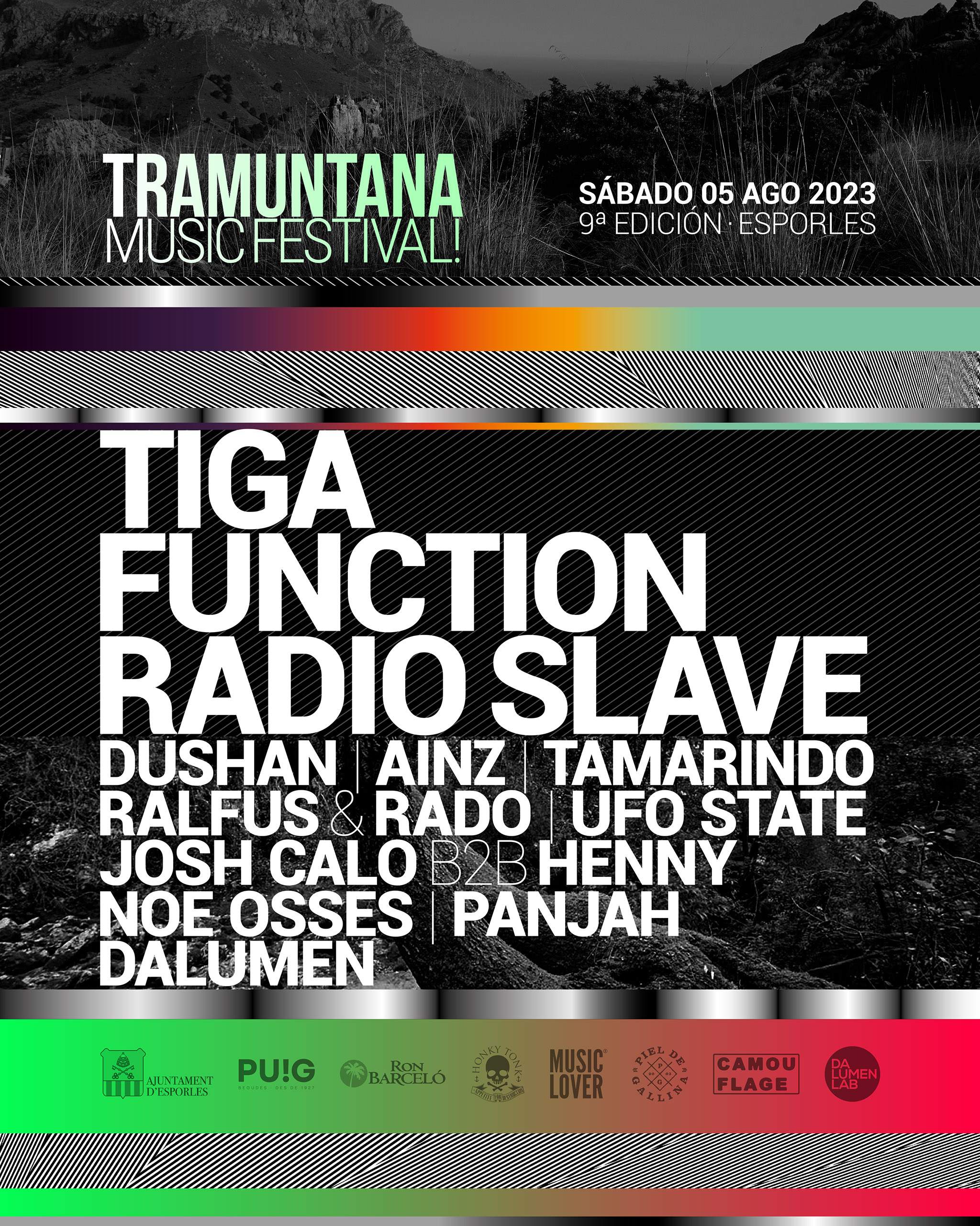 Tiga / Radio Slave / Function / Tramuntana Festival 2023 - Página frontal