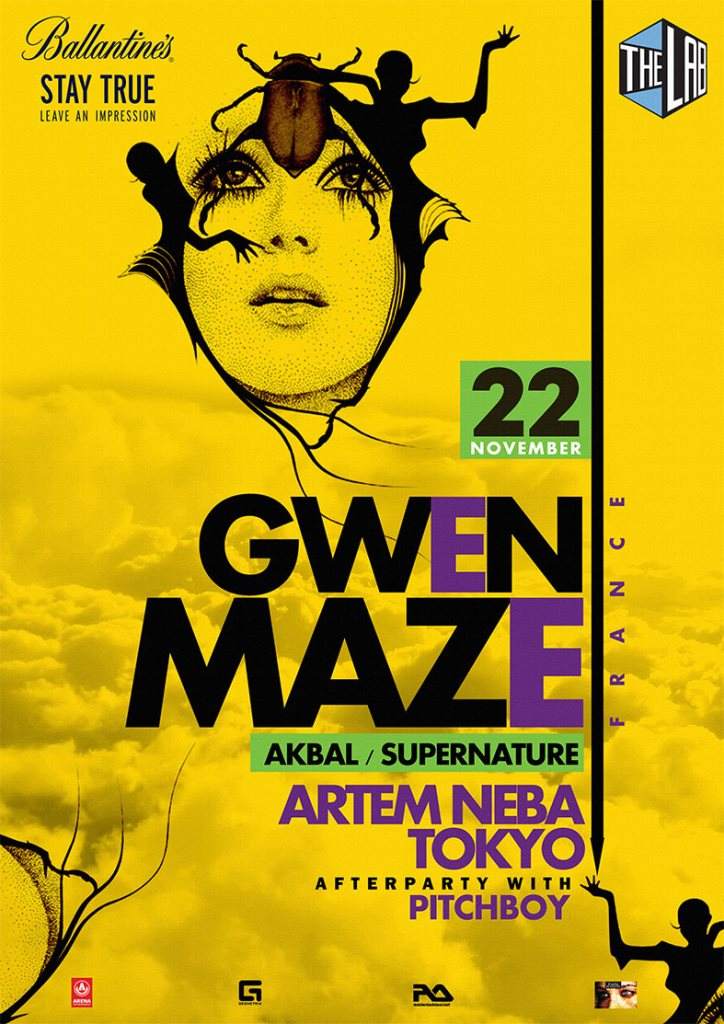 Gwen Maze - Página frontal