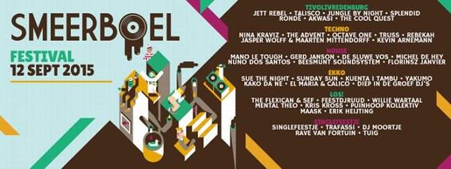 Smeerboel Festival 2015 - Página frontal