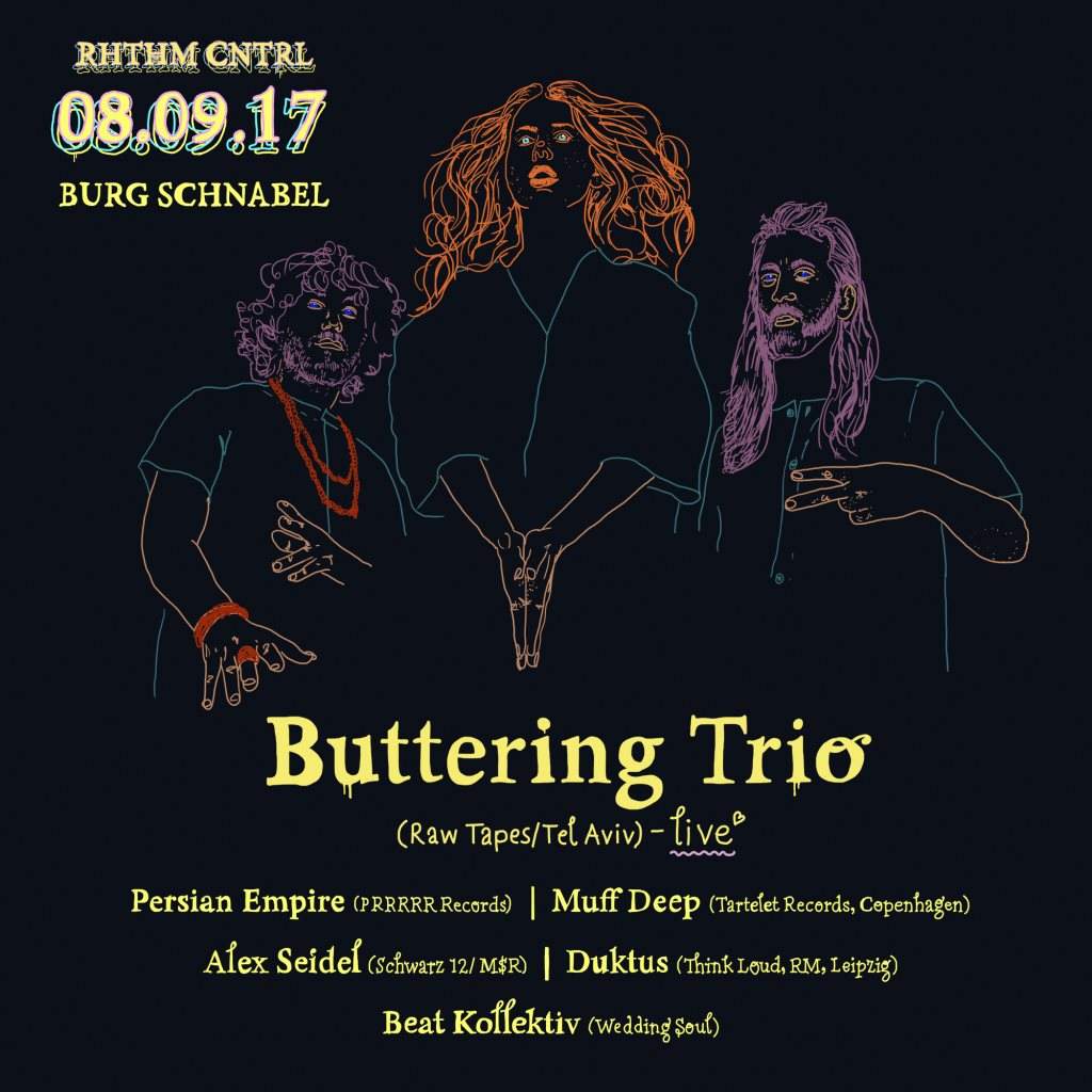 Rhthm Cntrl with Buttering Trio Persian Empire Duktus Muff Deep Alex Seidel - Página frontal