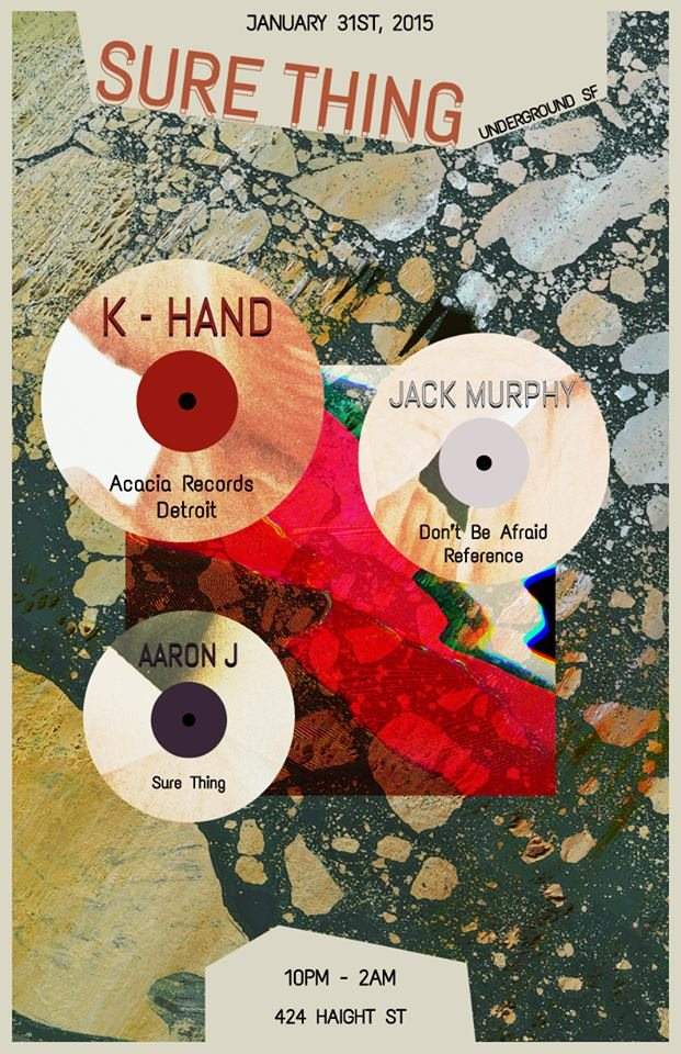 Sure Thing: K-Hand, Jack Murphy - Página frontal
