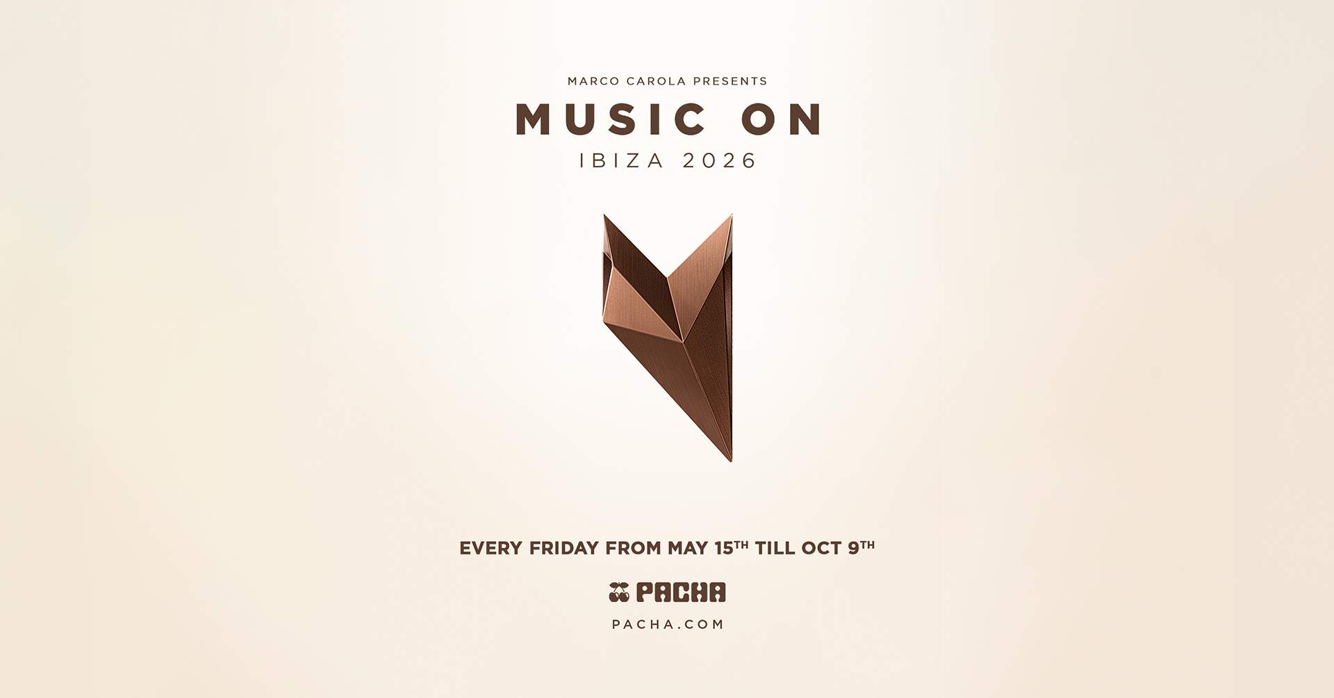 Marco Carola Presents Music On