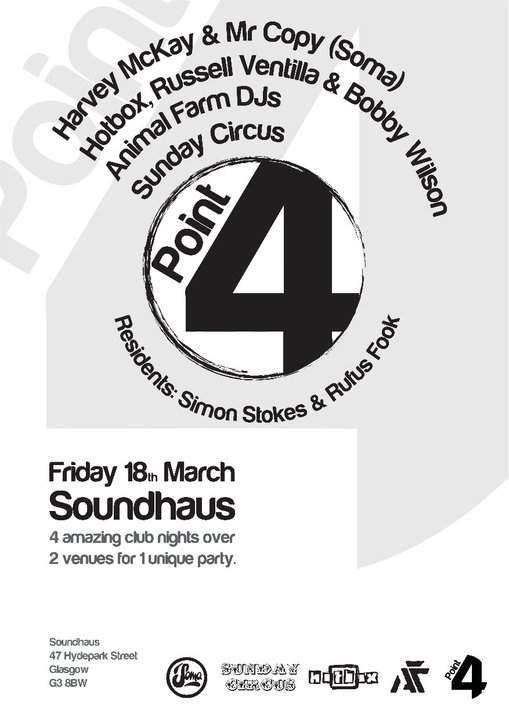 Point 4 bei Soundhaus, Glasgow