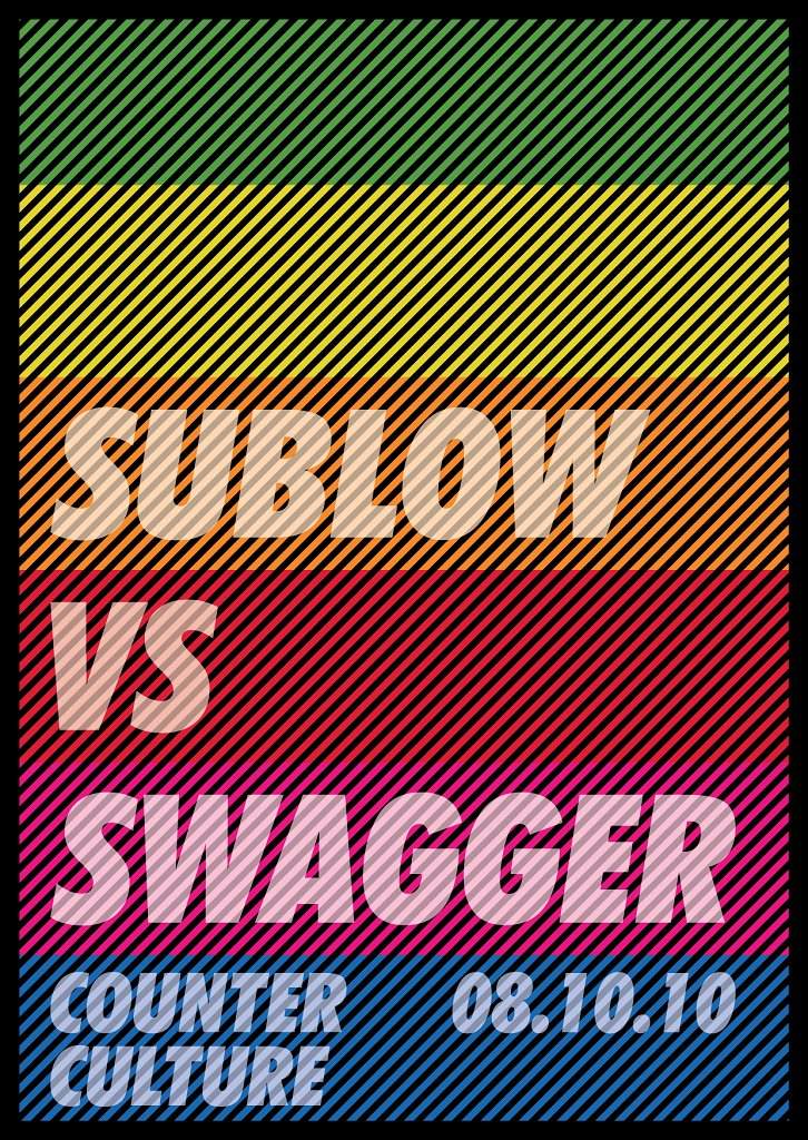 Sublow vs Swagger - フライヤー表