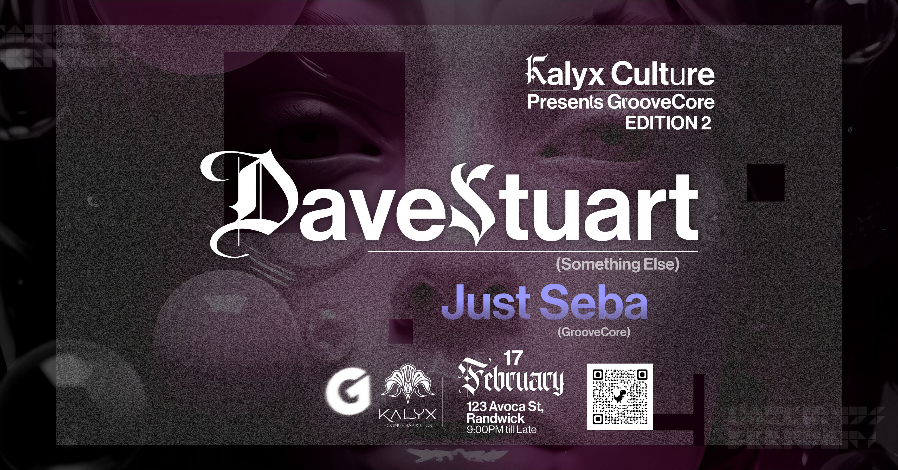 Kalyx Culture presents - GrooveCore #2 Feat. Dave Stuart - Página frontal