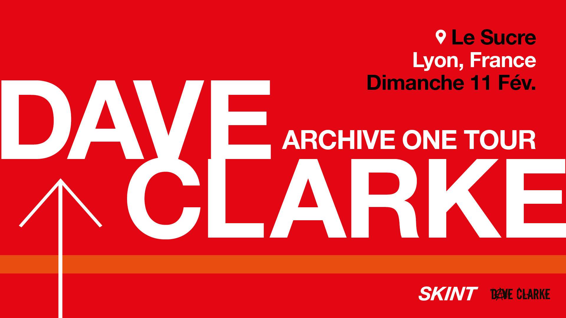 S.society x Dave Clarke present Archive One Tour : Dave Clarke / NƵM 99 - Página frontal