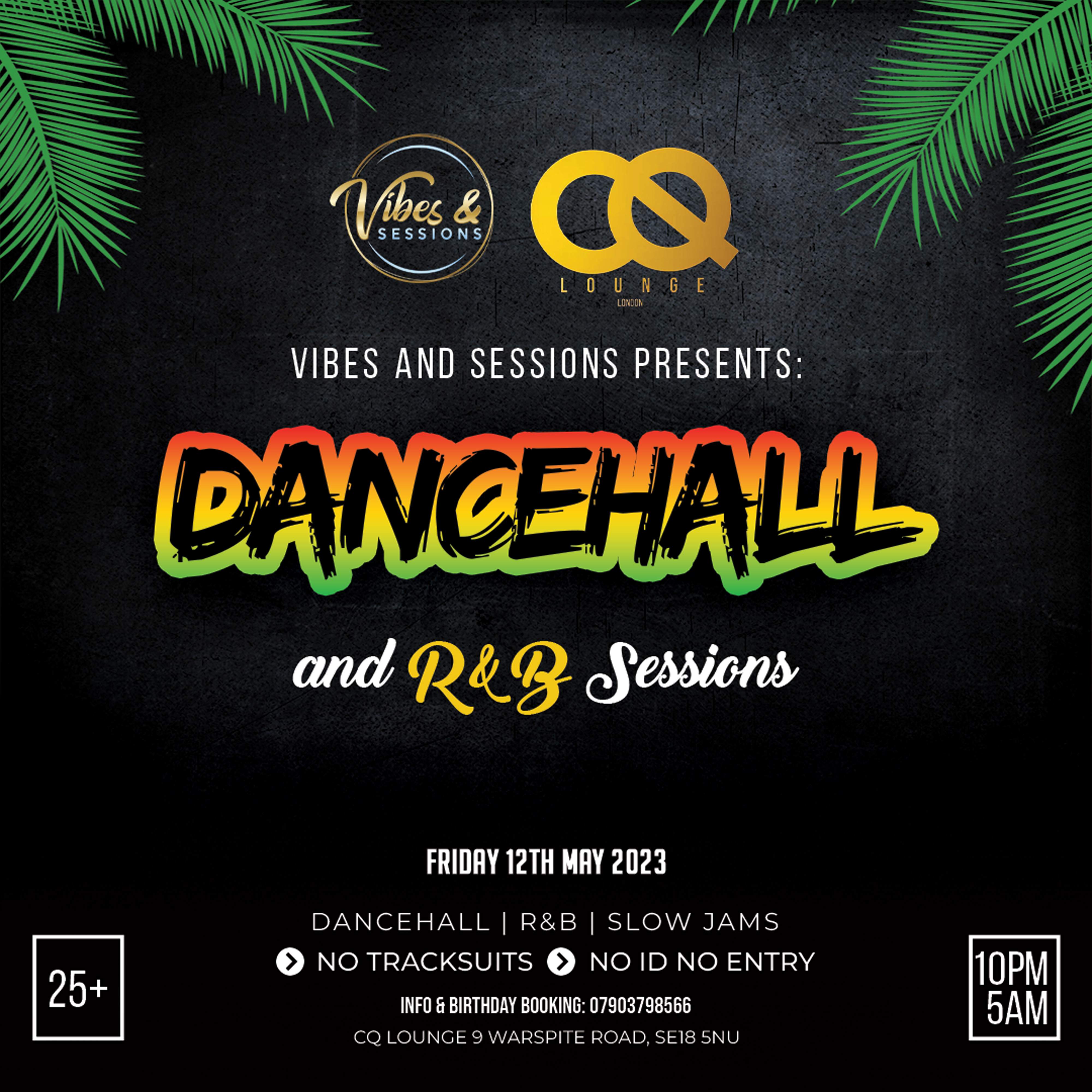 Dancehall And R&B Sessions At CQ Lounge, Sydney