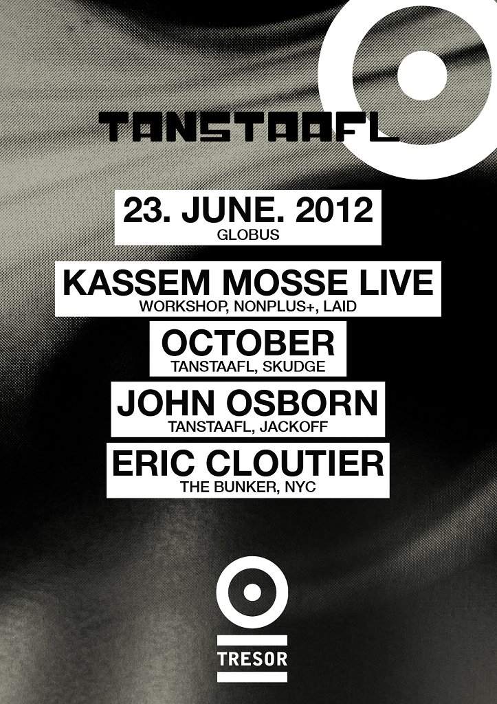 Tanstaafl Night. Tresor Next - Página frontal