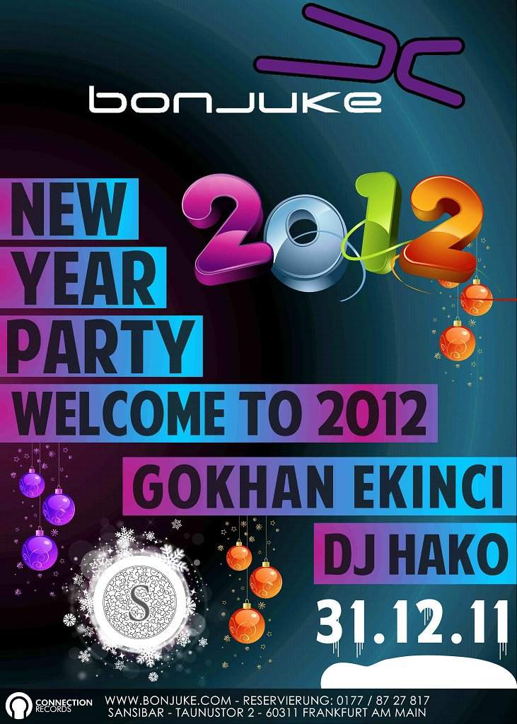 New Year Party with Gokhan Ekinci - Página frontal