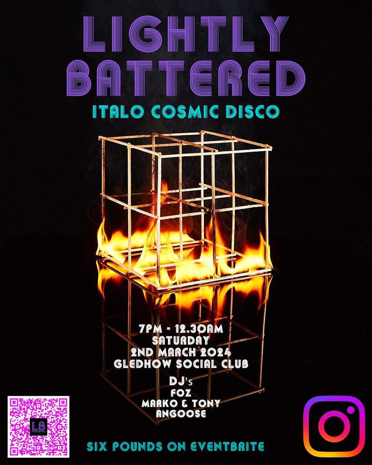 Lightly Battered: Italo Cosmic Disco - Página frontal
