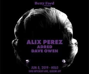 Betty Ford presents: Alix Perez, Robert Manos with Adred & Dave Owen, Dub-Stuy Sound - Página frontal