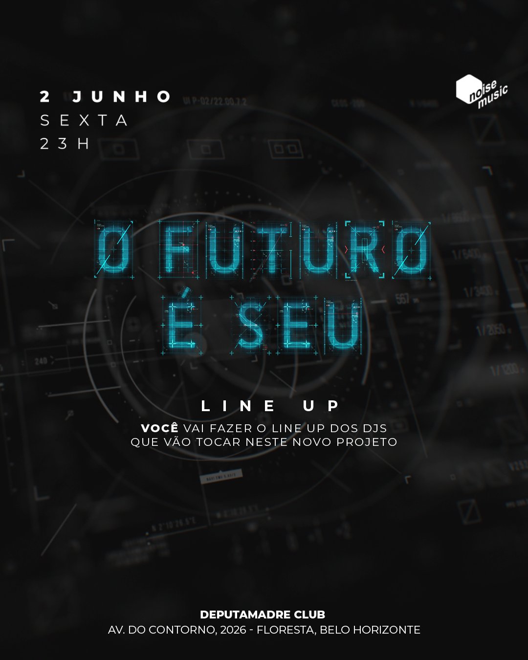 O FUTURO É SEU - フライヤー表
