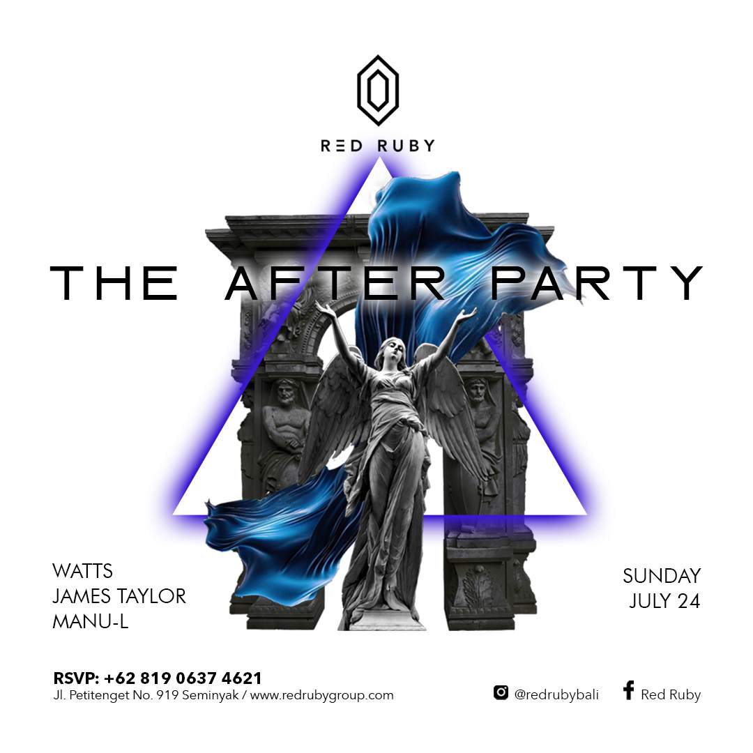 THE AFTER PARTY - フライヤー表