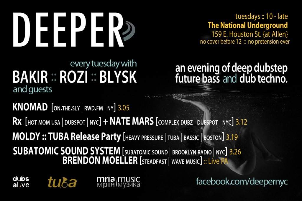 Deeper 018: Dubspot Invasion Feat. Nate Mars & Rx - Página frontal