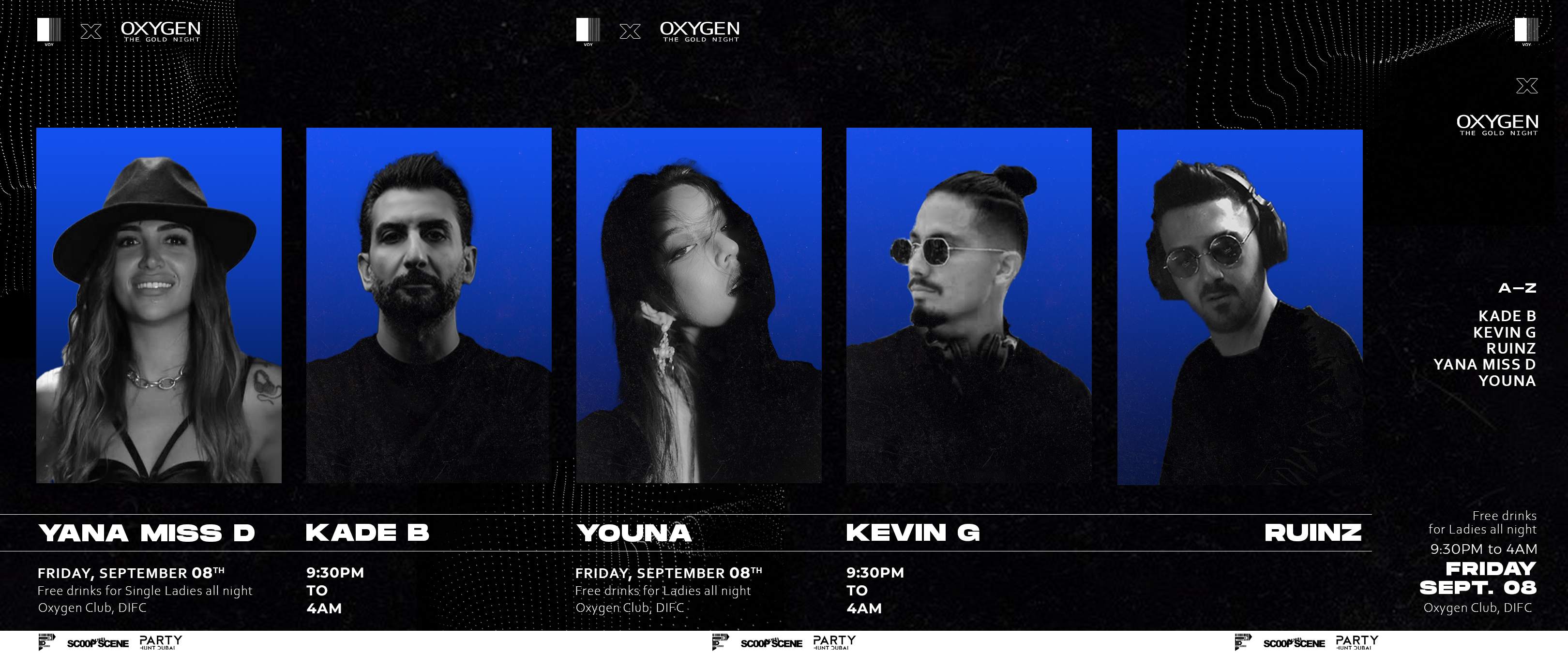 Voy X Oxygen Club at TBA - Oxygen Club, Emirates Financial Towers, DIFC ...