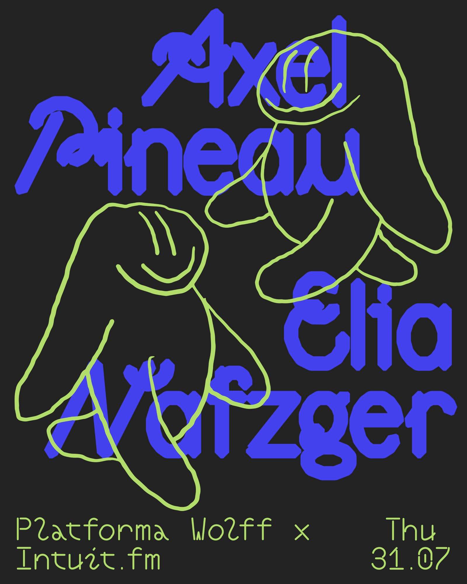 PW x Intuit FM • Elia Nafzger, Axel Pineau bij Platforma