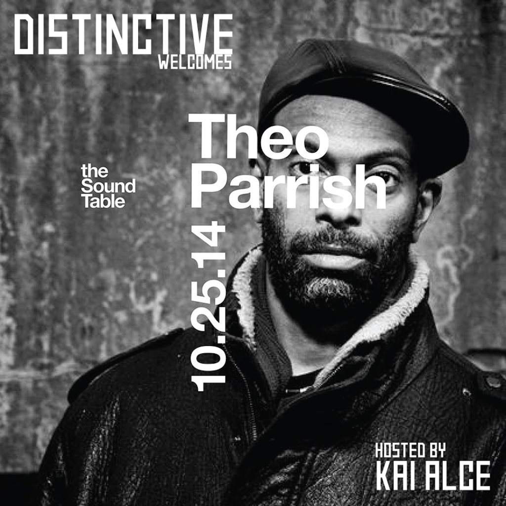 Distinctive Welcomes Theo Parrish - Página frontal