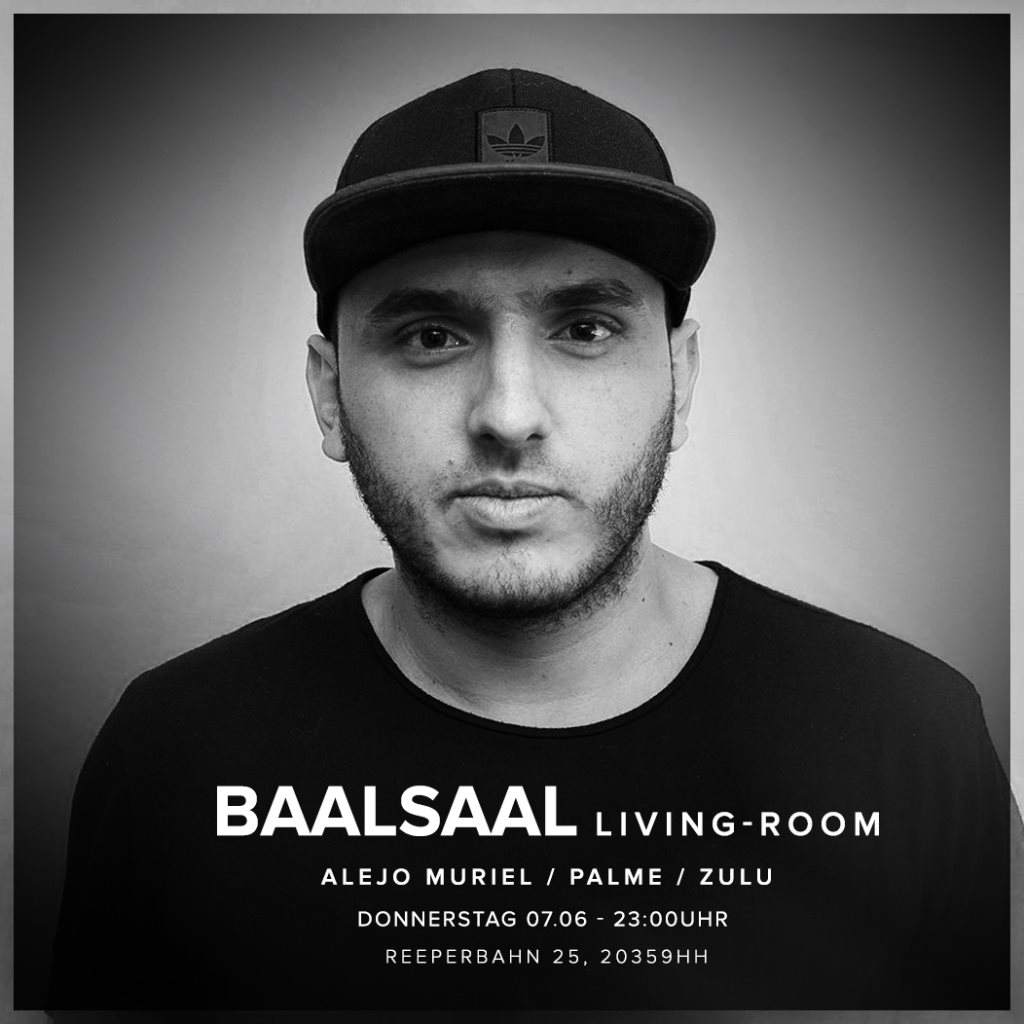 Baalsaal Living-Room / Donnerstag 07.06 - フライヤー表