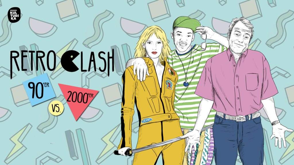 Retro Clash 90er vs. 2000er Party - Página frontal