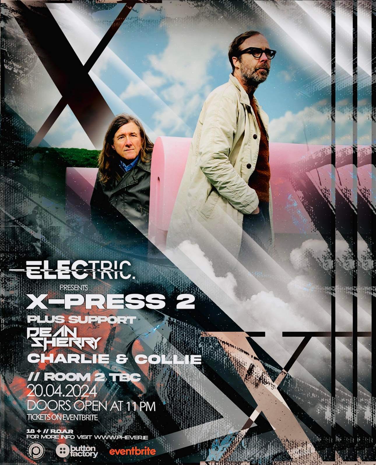 PHEVER-Electric presents X-Press 2 live aka Rocky & Diesel + supports - Página frontal