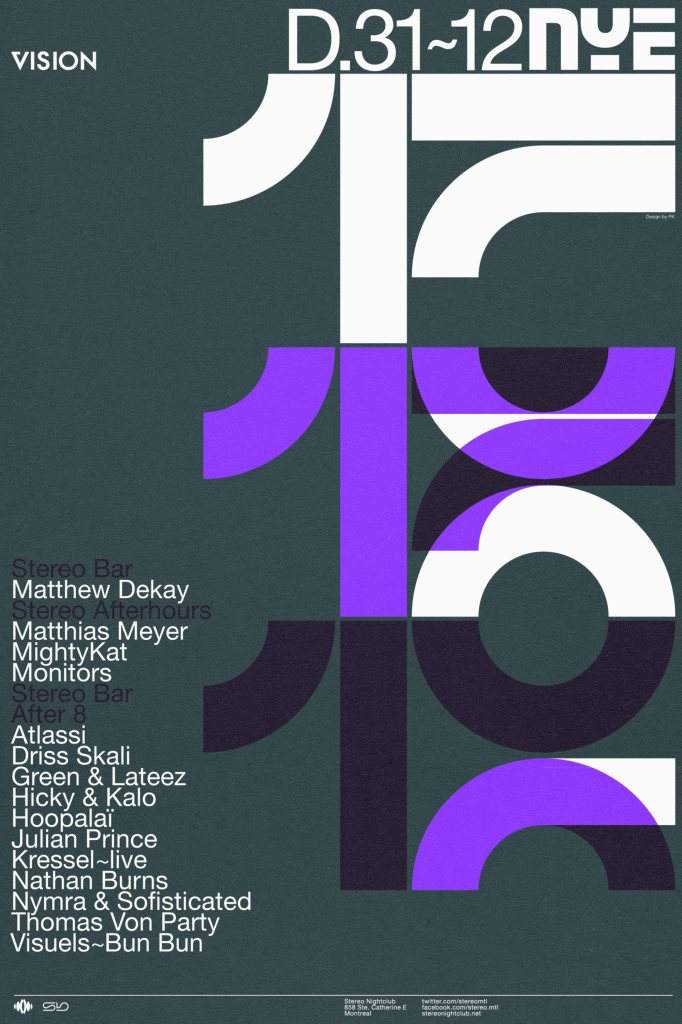 Vision NYE: Matthew Dekay, Matthias Meyer & More - Página frontal