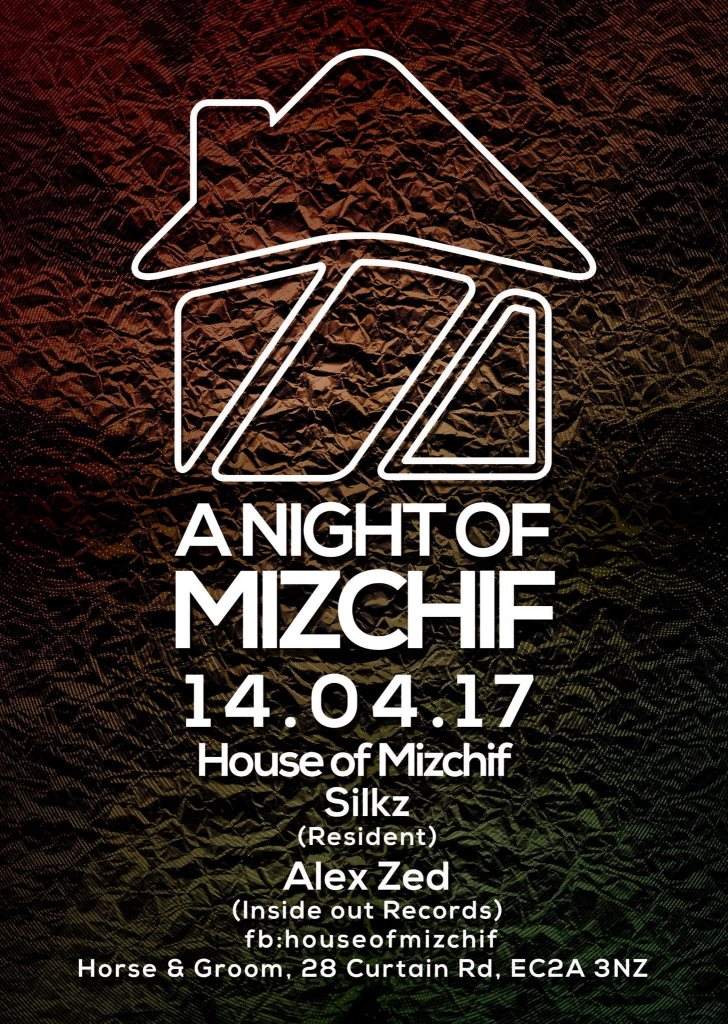 A Night of Mizchif - フライヤー表